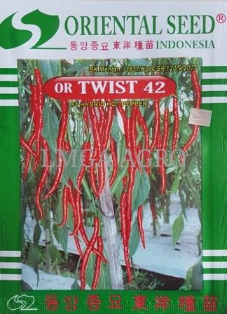 Jual benih sayuran cabe or twist 42